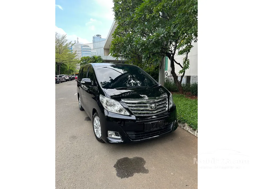 Jual Mobil Toyota Alphard 2012 G 2.4 di DKI Jakarta Automatic MPV Hitam Rp 250.000.000