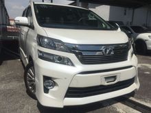 2012 Toyota Vellfire 2.4 Z MPV