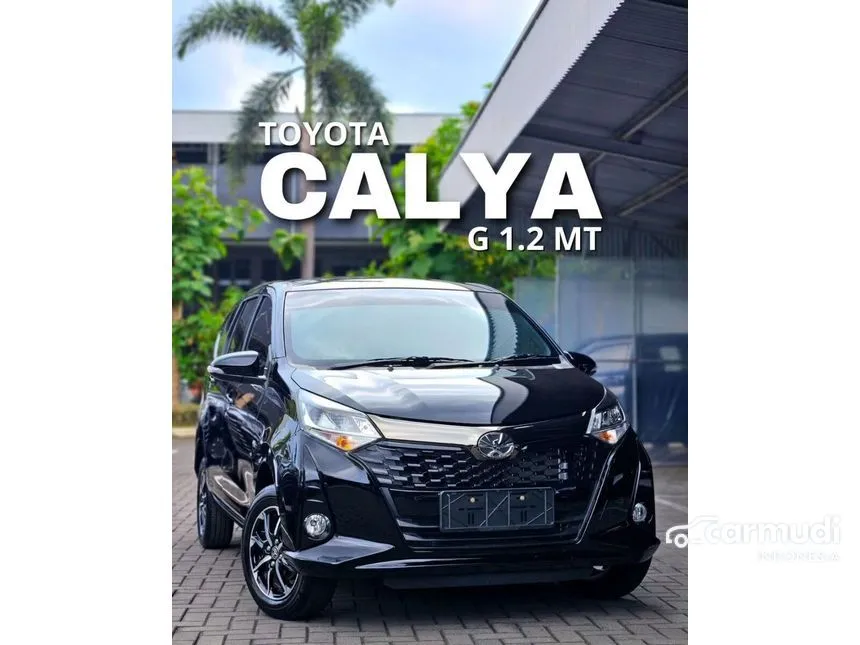 Jual Mobil Toyota Calya 2024 G 1.2 di Banten Manual MPV Hitam Rp 165.800.000