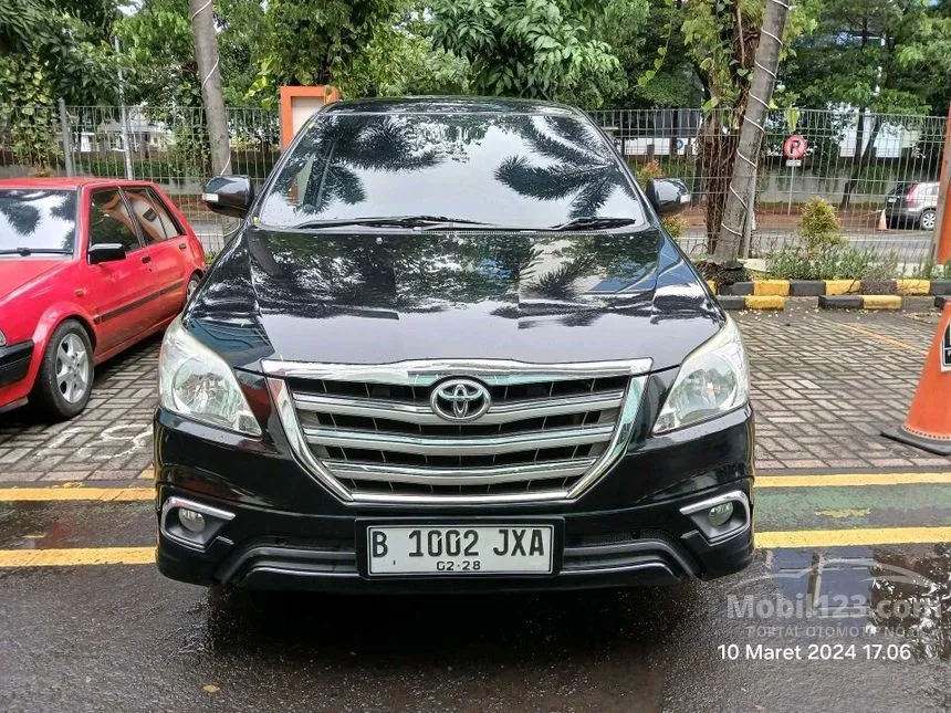 Jual Mobil Toyota Kijang Innova 2015 V Luxury 2.0 di Jawa Barat Automatic MPV Hitam Rp 214.000.000