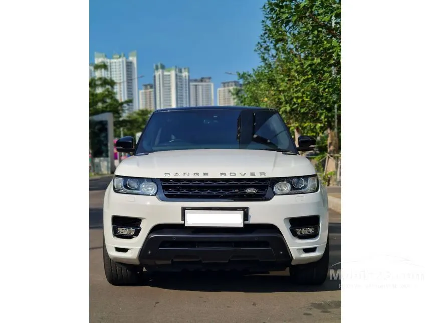 Jual Mobil Land Rover Range Rover Sport 2014 Autobiography Dynamic 5.0 di DKI Jakarta Automatic SUV Putih Rp 1.025.000.000