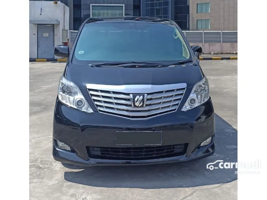 Jual Mobil Toyota Alphard 2011 G 2.4 di DKI Jakarta Automatic MPV Hitam Rp 265.000.000