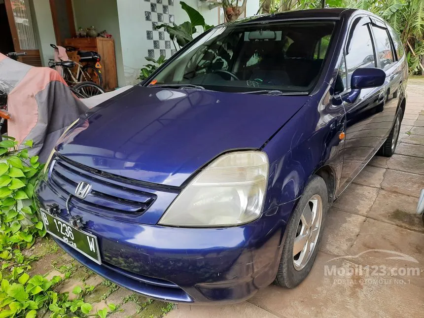 Jual Mobil Honda Stream 2002 1.7 di DKI Jakarta Automatic MPV Biru Rp 75.500.000