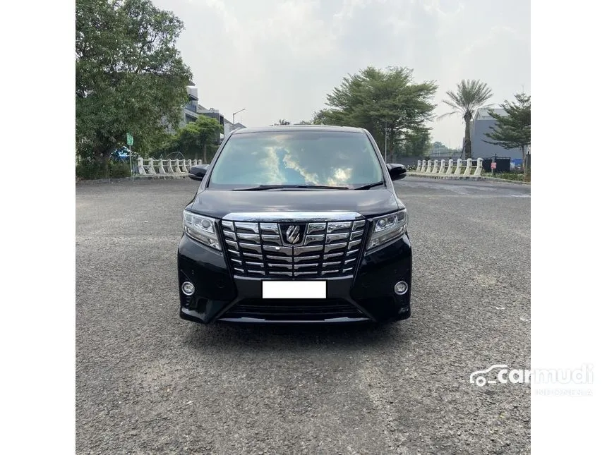 Jual Mobil Toyota Alphard 2016 G 2.5 di DKI Jakarta Automatic Van Wagon Hitam Rp 655.000.000
