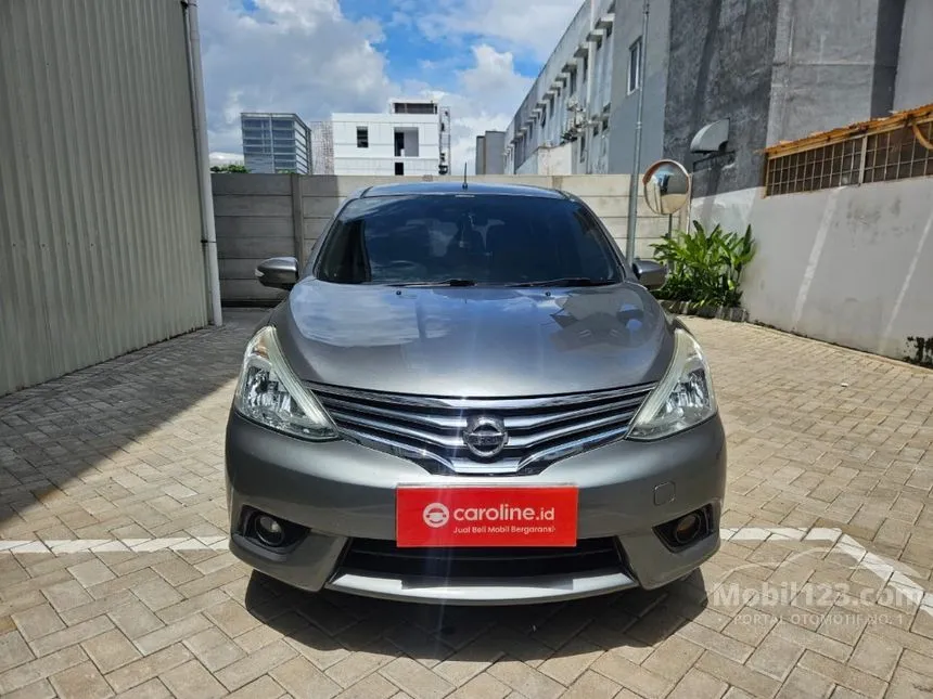 Jual Mobil Nissan Grand Livina 2018 XV 1.5 di Banten Automatic MPV Abu