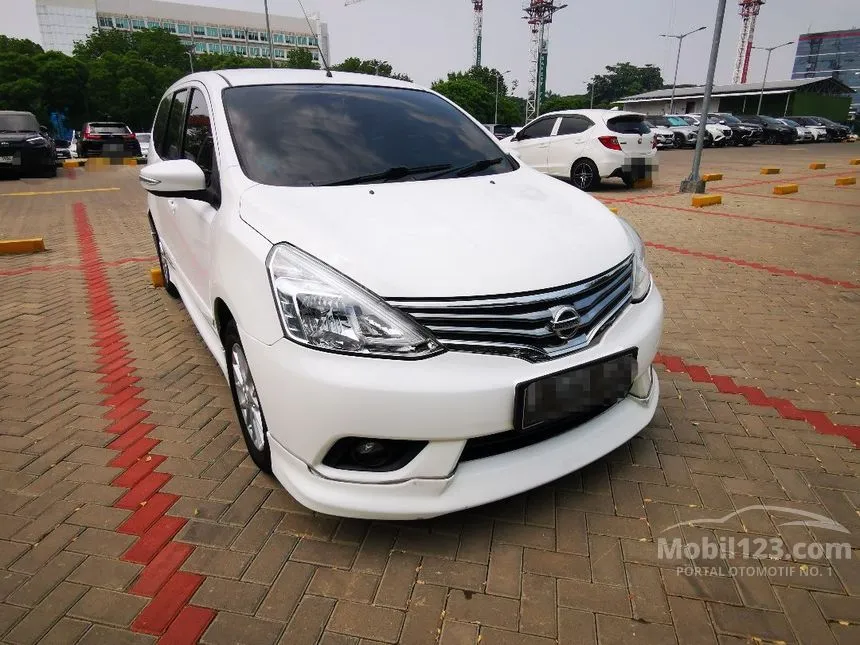 Jual Mobil Nissan Grand Livina 2016 XV Highway Star 1.5 di Banten Automatic MPV Putih Rp 118.000.000