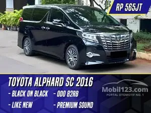 2016 Toyota Alphard 2.5 GSC Package MPV