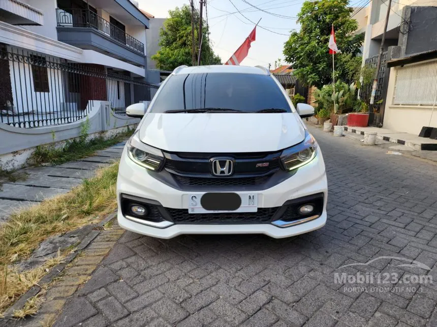 Jual Mobil Honda Mobilio 2019 RS 1.5 di Jawa Timur Automatic MPV Putih Rp 200.000.000