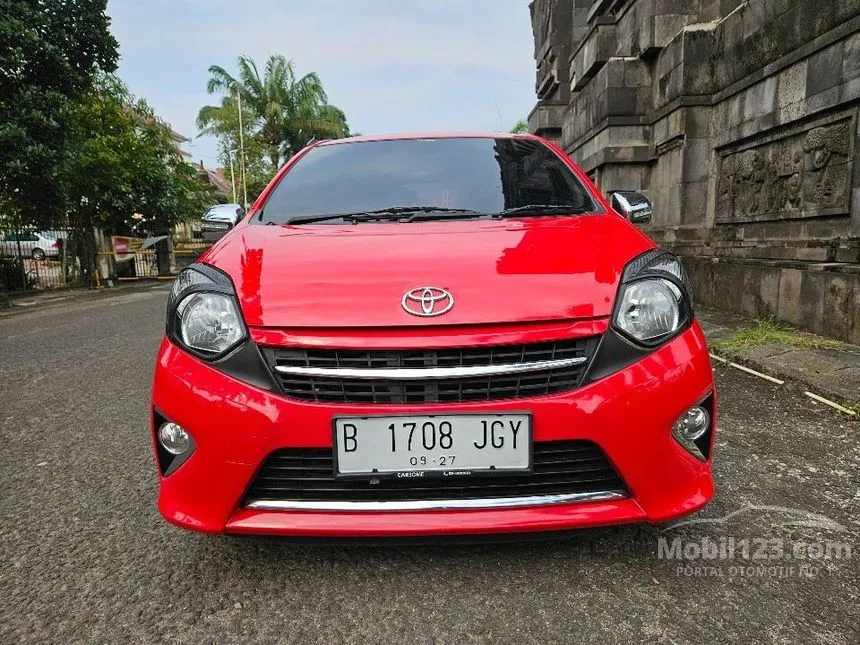 Jual Mobil Toyota Agya 2017 G 1.0 di DKI Jakarta Automatic Hatchback Merah Rp 96.000.000