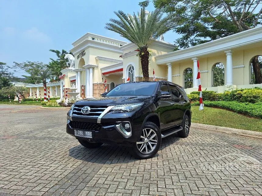 Jual Mobil Toyota Fortuner 2016 VRZ 2.4 di Banten Automatic SUV Hitam Rp 307.000.000