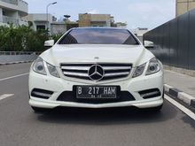 Mercedes-Benz MERCY E250 COUPE SPORT AT 2012 PUTIIH FULL SPECS ISTIMEWA COLLECTORS ITEM SUPER MULUS