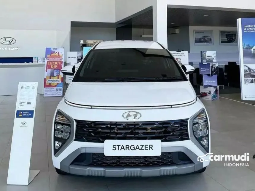 Jual Mobil Hyundai Stargazer 2024 Essential 1.5 di DKI Jakarta Manual Wagon Putih Rp 250.300.000