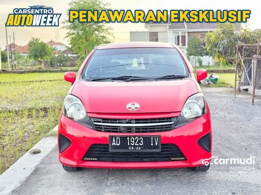Jual Mobil Toyota Agya 2016 E 1.0 di Jawa Tengah Manual Hatchback Merah Rp 92.000.000