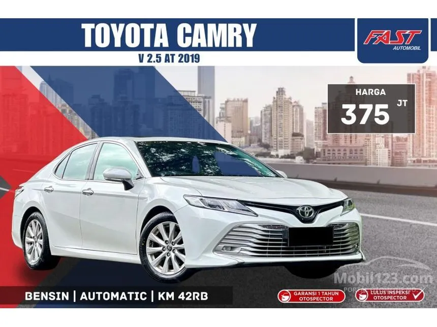 Jual Mobil Toyota Camry 2019 V 2.5 di DKI Jakarta Automatic Sedan Putih Rp 375.000.000