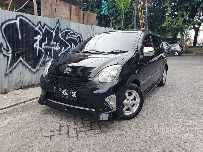 Jual Mobil Toyota Agya 2016 TRD S 1.0 di Jawa Timur Automatic Hatchback Hitam Rp 113.000.000