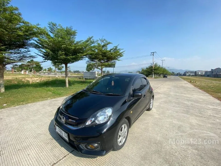 Jual Mobil Honda Brio 2017 Satya E 1.2 di Jawa Barat Manual Hatchback Hitam Rp 100.000.000