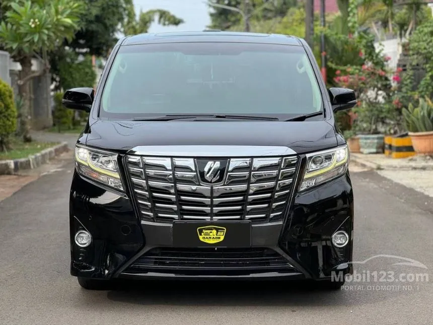 Jual Mobil Toyota Alphard 2015 G 2.5 di DKI Jakarta Automatic Van Wagon Hitam Rp 555.000.000
