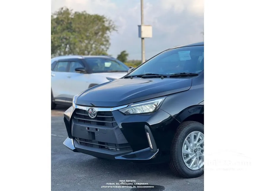 Jual Mobil Toyota Agya 2024 G 1.2 di Jawa Barat Manual Hatchback Hitam Rp 129.000.000