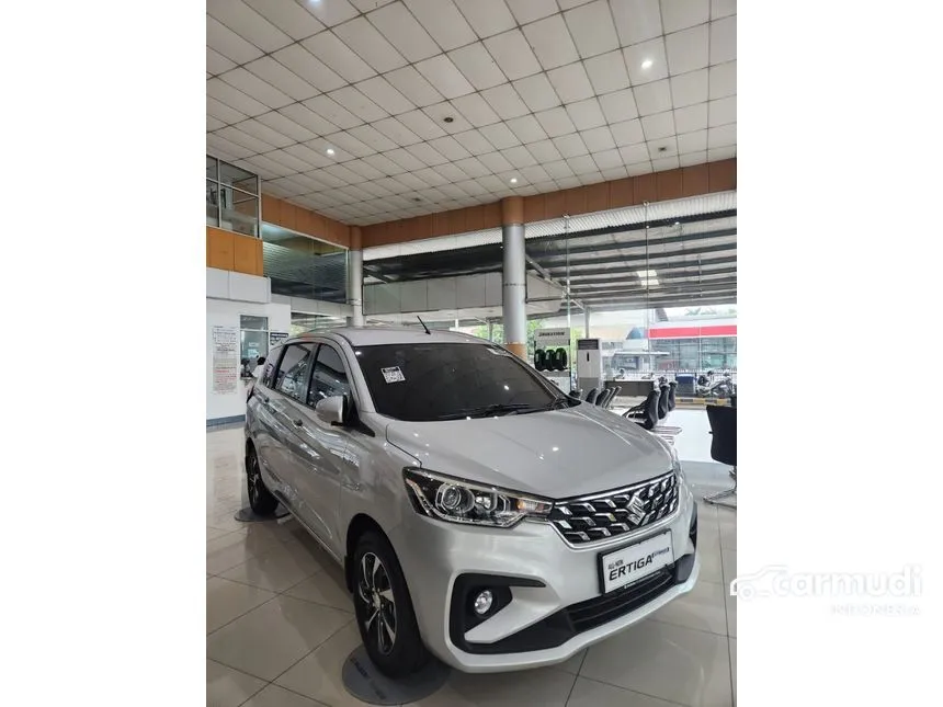 Jual Mobil Suzuki Ertiga 2024 GX Hybrid 1.5 di Banten Automatic MPV Silver Rp 220.000.000
