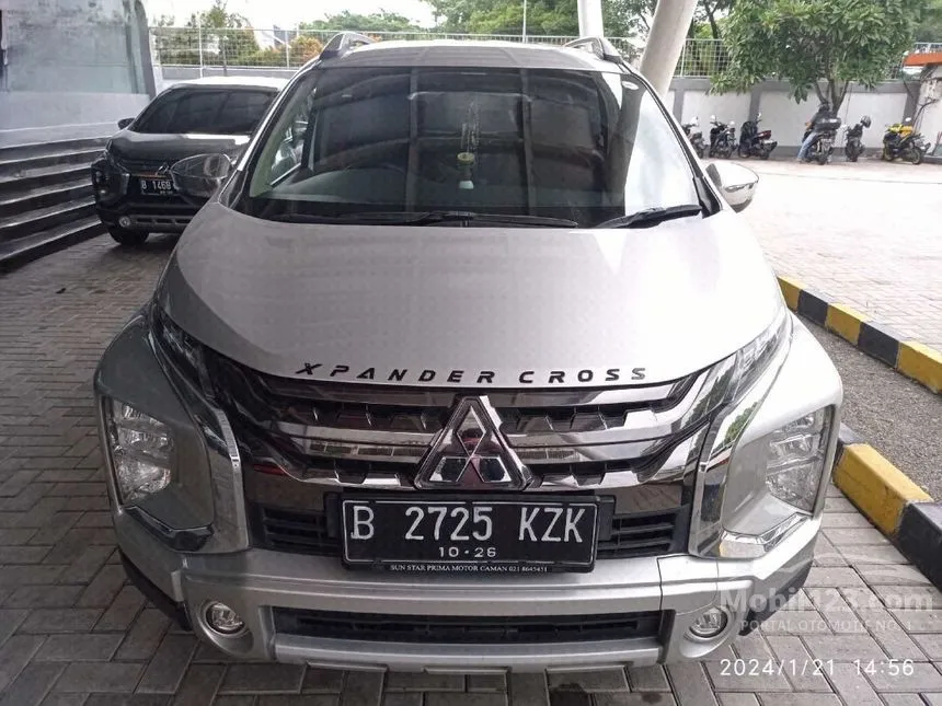Jual Mobil Mitsubishi Xpander 2021 CROSS Premium Package 1.5 di Jawa Barat Automatic Wagon Silver Rp 239.000.000