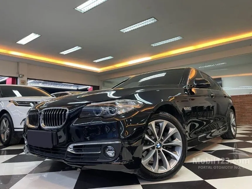 Jual Mobil BMW 520i 2016 Luxury 2.0 di DKI Jakarta Automatic Sedan Hitam Rp 450.000.000