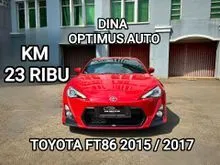 2015 Toyota 86 2.0 Coupe FT86, KM 23RIBU, Pajak Panjang