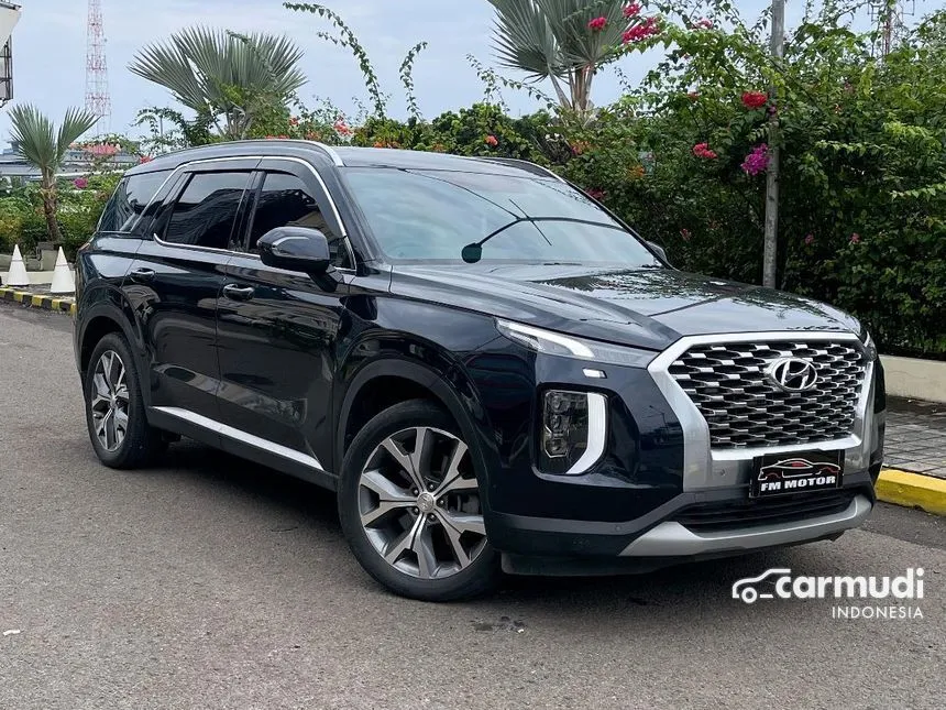 Jual Mobil Hyundai Palisade 2021 Signature 2.2 di DKI Jakarta Automatic Wagon Biru Rp 655.000.000