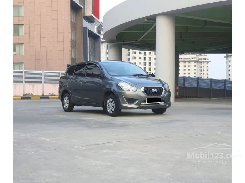 Jual Mobil Datsun GO+ 2016 T 1.2 di DKI Jakarta Manual MPV Abu