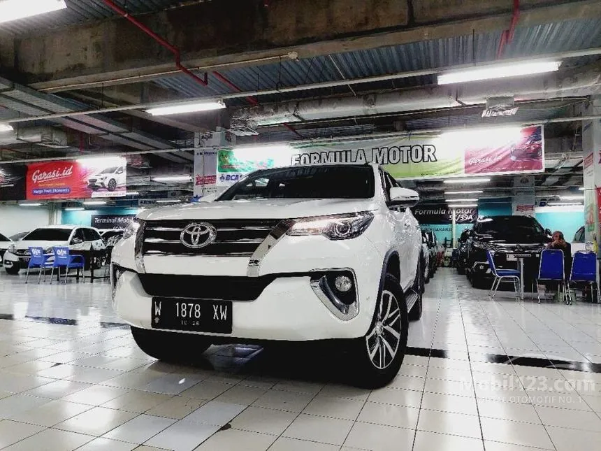 Jual Mobil Toyota Fortuner 2016 VRZ 2.4 di Jawa Timur Automatic SUV Putih Rp 370.000.000