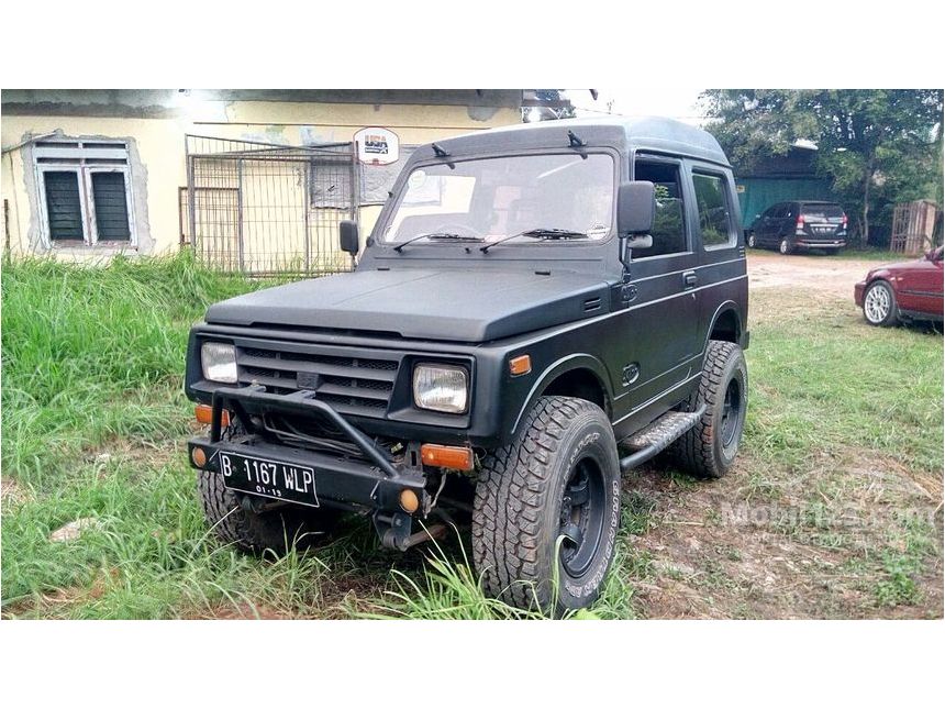 Jual Mobil Suzuki Jimny 1990 1.0 di DKI Jakarta Manual Jeep Hitam Rp 58