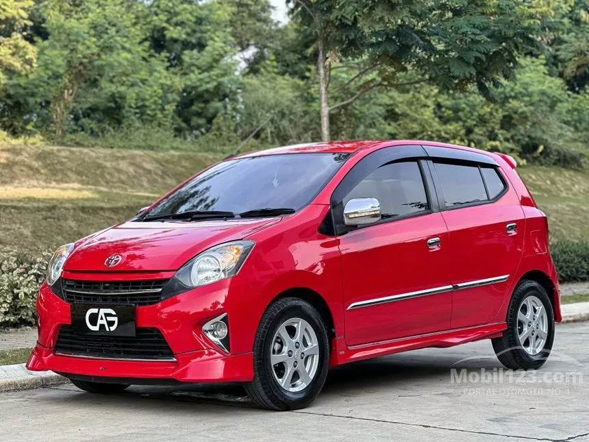 Jual Mobil Toyota Agya 2016 G 1.0 di Jawa Barat Manual Hatchback Merah Rp 77.000.000