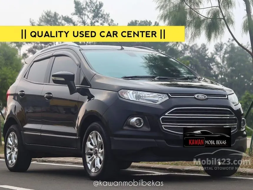 Jual Mobil Ford EcoSport 2015 Titanium 1.5 di DKI Jakarta Automatic SUV Hitam Rp 123.000.000