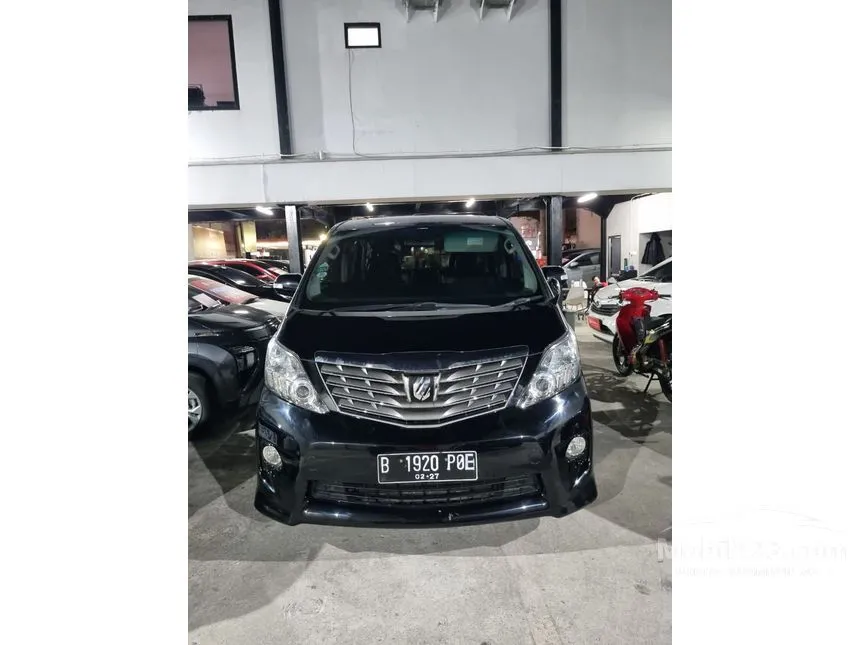 Jual Mobil Toyota Alphard 2011 S 2.4 di DKI Jakarta Automatic MPV Hitam Rp 226.000.000