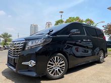 2015 Toyota Alphard 2.5 G S C Package Van Wagon Black On Black Harga Miring TDP175JT