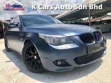 BMW E60 525i 2.5 (A) 1 OWNER SPORT VERSION MATTE BLUE