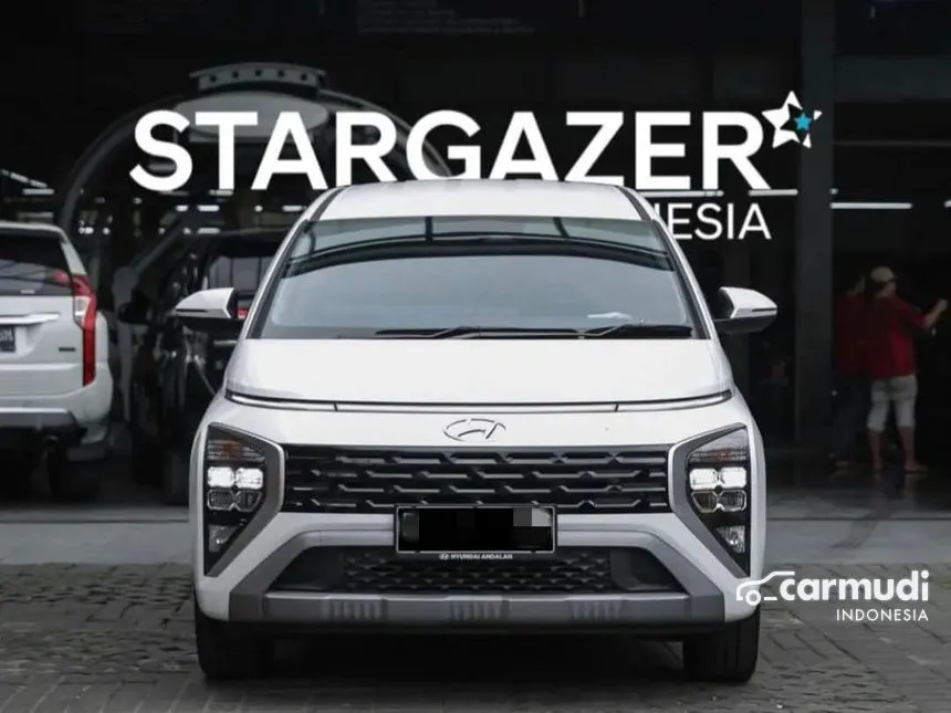 Jual Mobil Hyundai Stargazer 2024 Prime 1.5 di Banten Automatic Wagon Putih Rp 249.000.000
