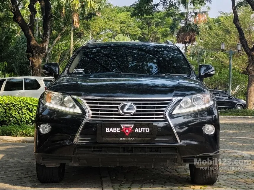 Jual Mobil Lexus RX270 2012 RX270 2.7 di DKI Jakarta Automatic SUV Hitam Rp 275.000.000