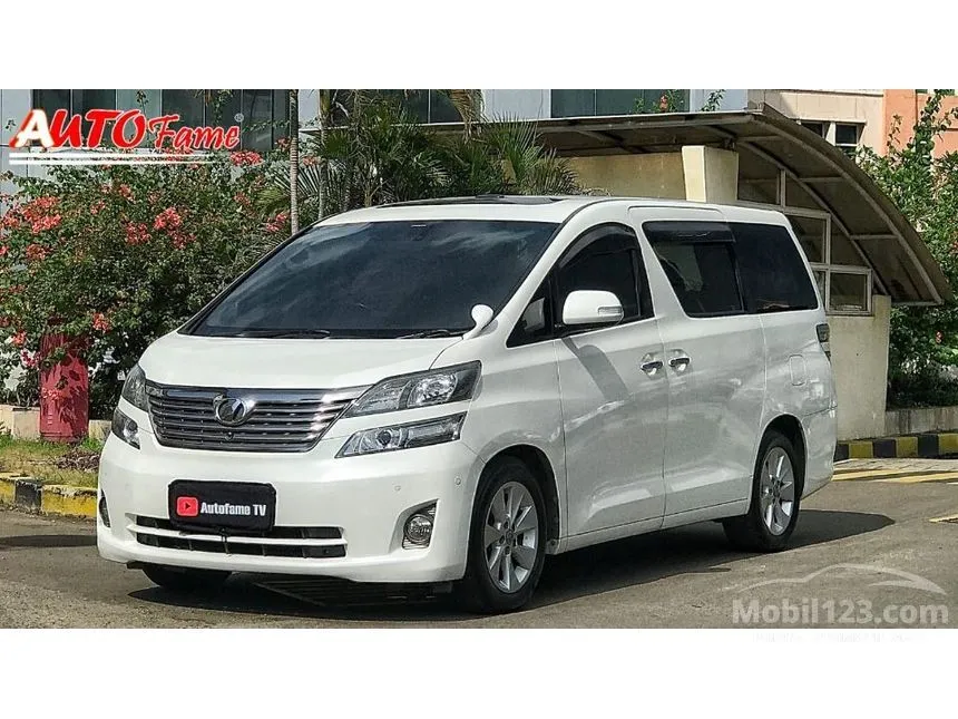Jual Mobil Toyota Vellfire 2010 V 2.4 di DKI Jakarta Automatic Van Wagon Putih Rp 245.000.000