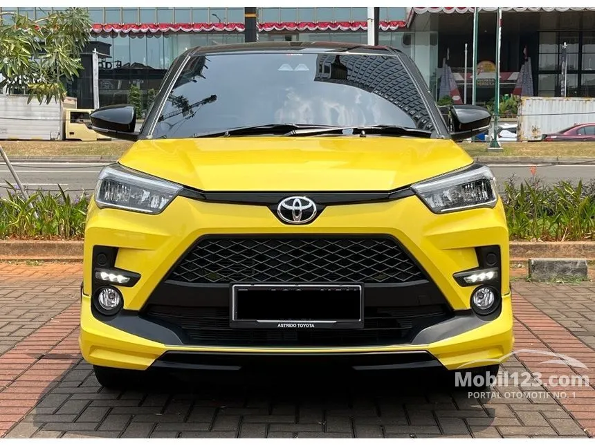 Jual Mobil Toyota Raize 2022 GR Sport TSS 1.0 di DKI Jakarta Automatic Wagon Kuning Rp 229.000.000