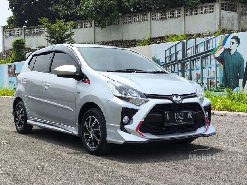 Jual Mobil Toyota Agya 2020 TRD 1.2 di Banten Manual Hatchback Silver Rp 122.000.000
