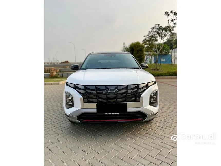 Jual Mobil Hyundai Creta 2024 Prime 1.5 di DKI Jakarta Automatic SUV Putih Rp 366.800.000