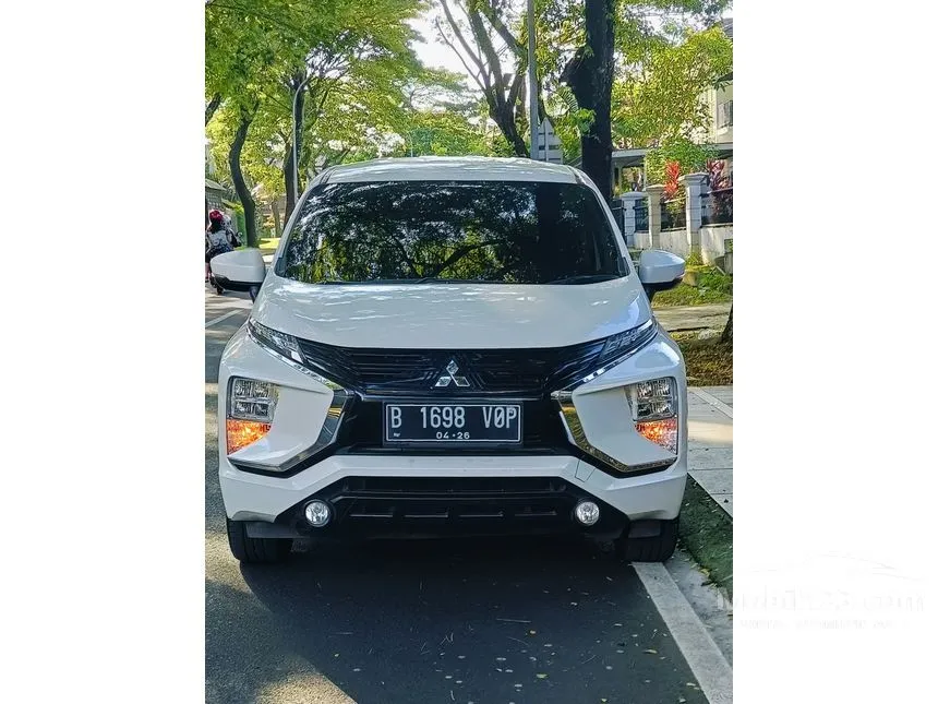 Jual Mobil Mitsubishi Xpander 2021 Exceed 1.5 di Banten Automatic MPV Putih Rp 178.000.000