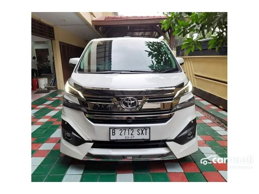 Jual Mobil Toyota Vellfire 2017 G Limited 2.5 di DKI Jakarta Automatic Van Wagon Putih Rp 735.000.000