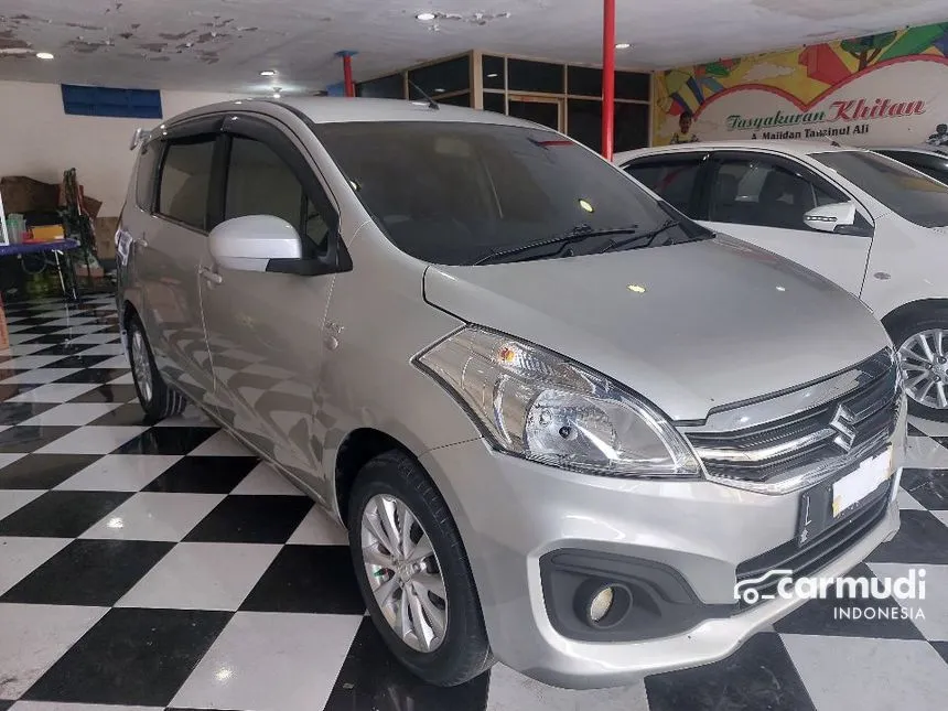 Jual Mobil Suzuki Ertiga 2015 GL 1.4 di Jawa Timur Manual MPV Silver Rp 126.000.000