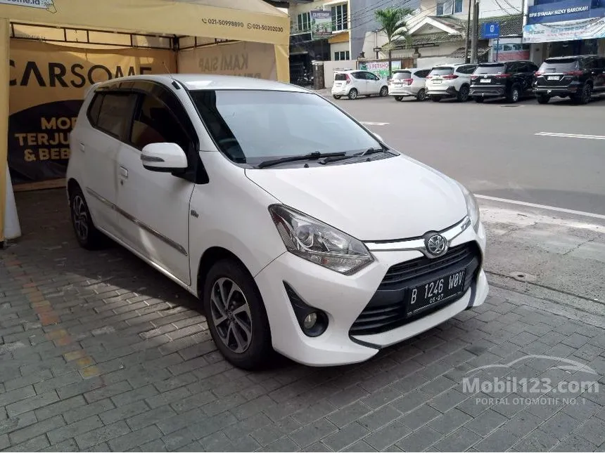 Jual Mobil Toyota Agya 2017 G 1.2 di DKI Jakarta Automatic Hatchback Putih Rp 115.000.000