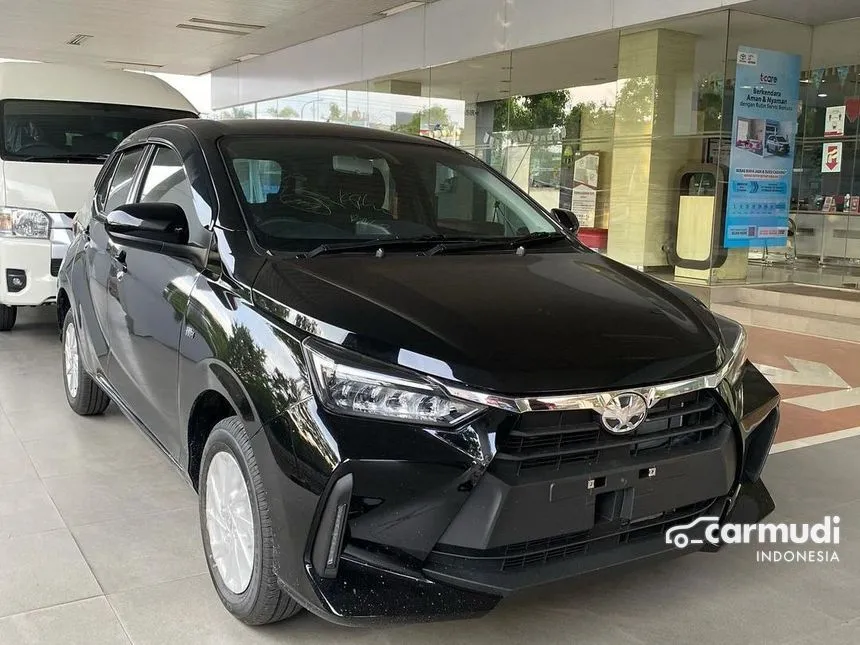 Jual Mobil Toyota Agya 2024 G 1.2 di Jawa Barat Automatic Hatchback Hitam Rp 160.400.000