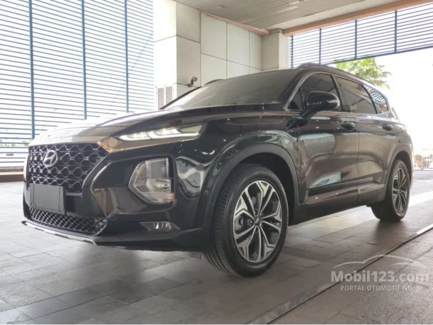 Jual Mobil Hyundai Santa Fe 2019 CRDi GRAND 2.2 di DKI Jakarta Automatic SUV Hitam Rp 445.000.000