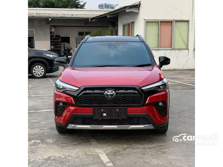 Jual Mobil Toyota Corolla Cross 2024 Hybrid GR Sport 1.8 di Banten Automatic Wagon Orange Rp 568.200.000