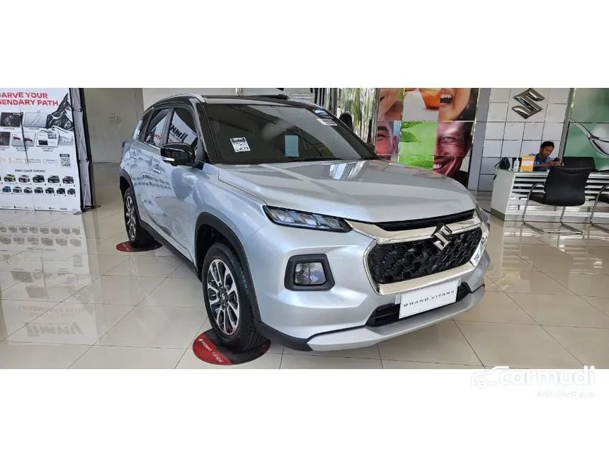 Jual Mobil Suzuki Grand Vitara 2024 MHEV GX Two Tone 1.5 di Banten Automatic SUV Putih Rp 325.000.000