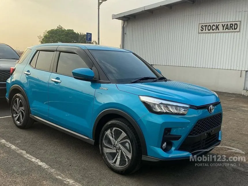 Jual Mobil Toyota Raize 2024 G 1.0 di Jawa Barat Automatic Wagon Biru Rp 200.000.000
